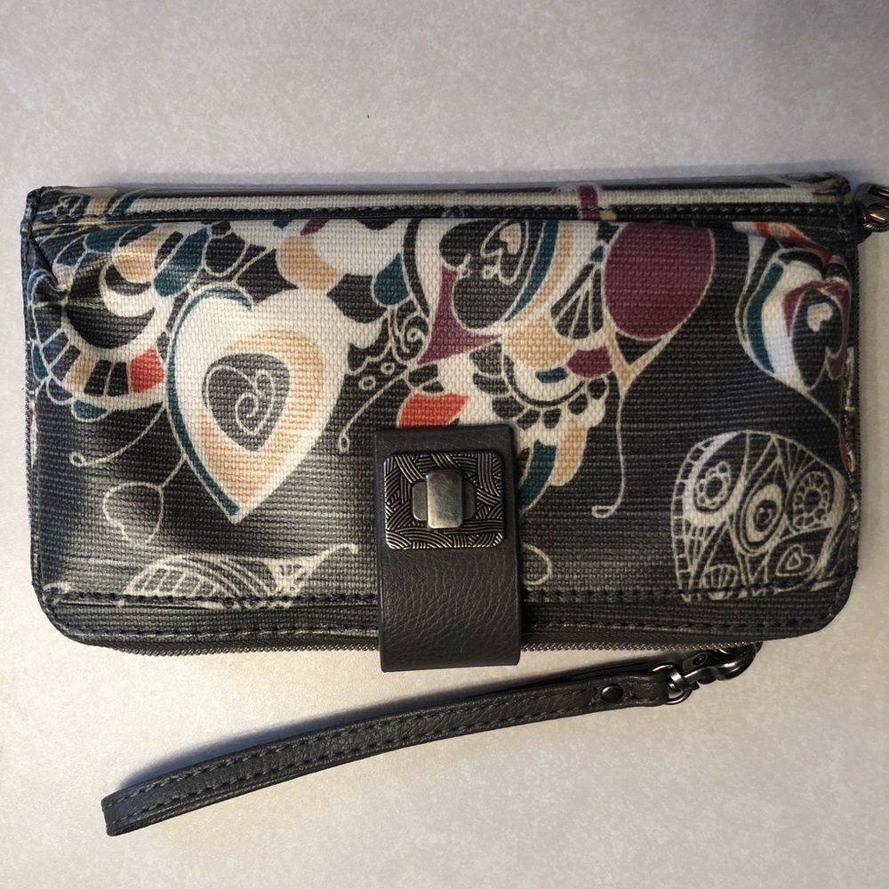 Sakroots Smartphone Crossbody Wallet